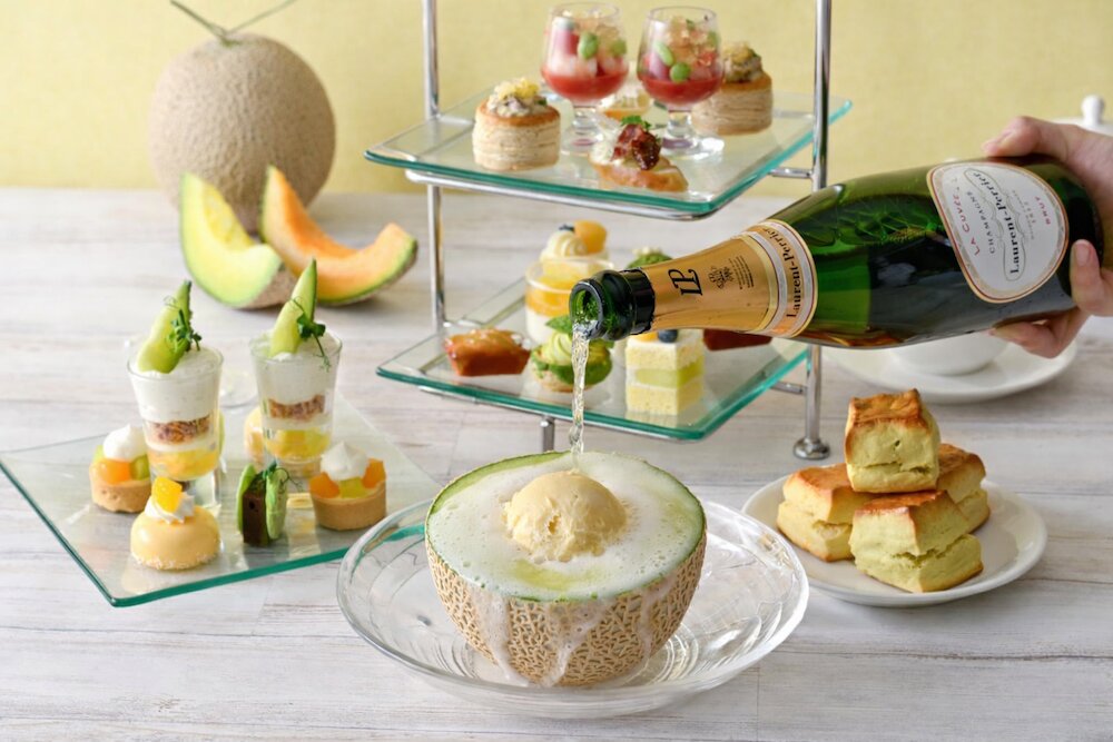 「メロンのアフタヌーンティー」イメージ