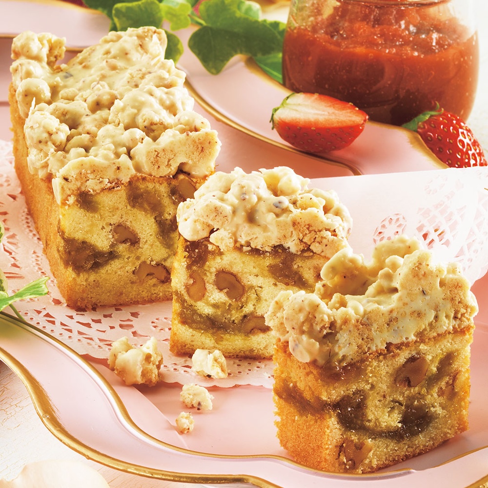 「クランブルケーキ[ルバーブ＆ストロベリー]」税込み1,377円