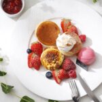 「いちごのトリプルリッチパンケーキ」イメージ