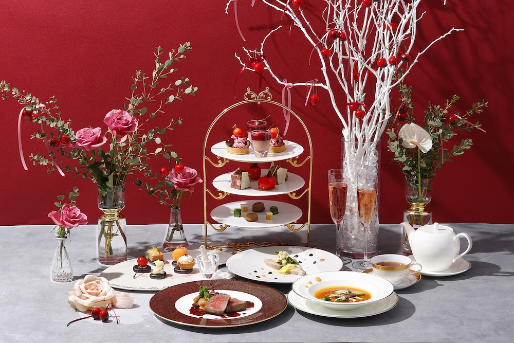 「チェリーローズアフタヌーンティー 」イメージ