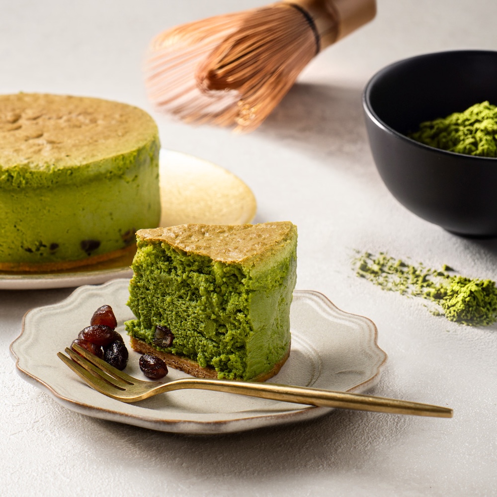 「スフレ・フロマージュ”宇治抹茶”」税込み3,301円