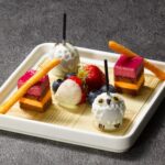 「バックロットカフェ」で販売される「ダイアゴン横丁の買い物リストアフタヌーンティー」税込み7,500円