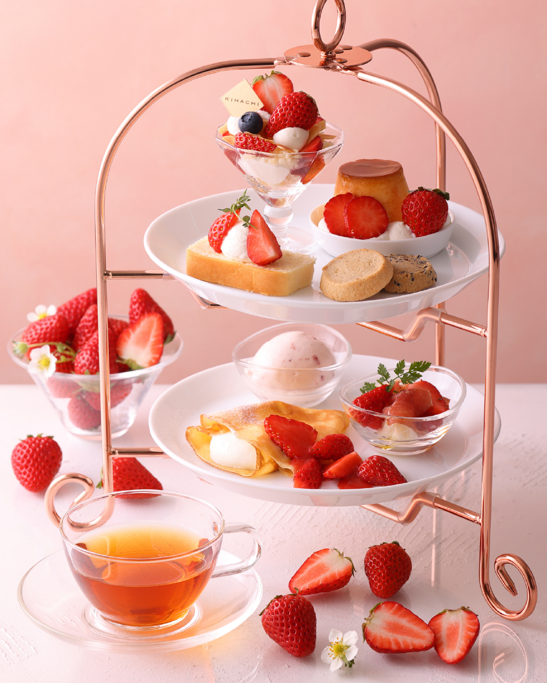 「季節のAfternoon Tea Set」ドリンク付き・税込み2,980円