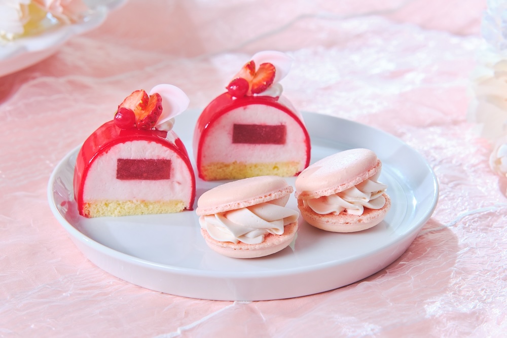「桜色のストロベリーアフタヌーンティー」イメージ