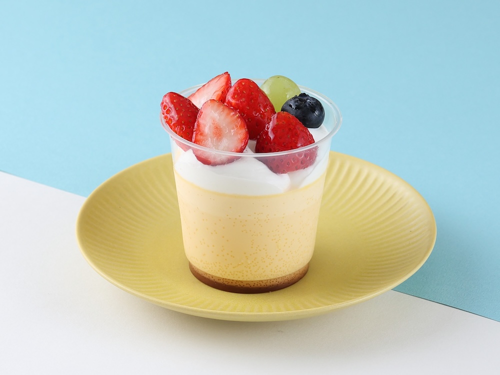 「アンの工房」の「特製！フルーツプリン」税込み510円