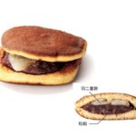 「羽二重餅總本舗松岡軒」の「羽二重どら焼き」303円