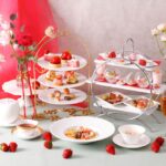 「ジリオン」にて販売される「完熟いちごとピスタチオのアフタヌーンティー」イメージ