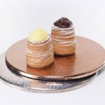 「ケーニヒスクローネ」の「近日ミックス4個（カスタードクリーム・あずき、各2個入り）」519円