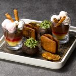 「バックロットカフェ」で販売される「ダイアゴン横丁の買い物リストアフタヌーンティー」税込み7,500円