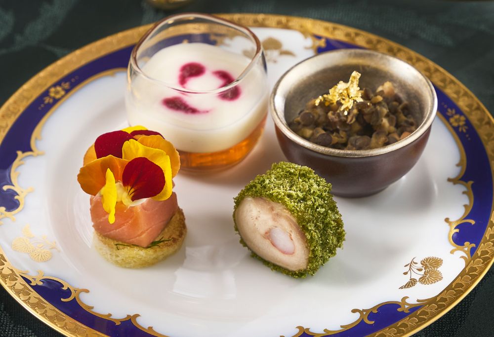 コラボレーションアフタヌーンティー「吉水八景」イメージ