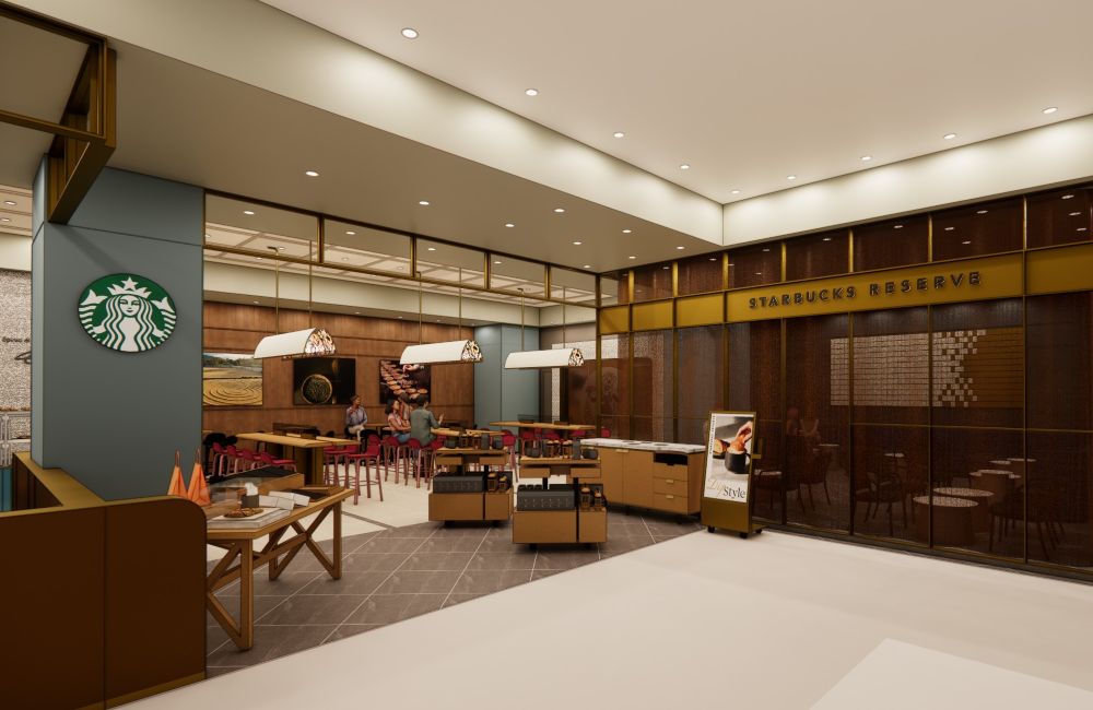 「スターバックス リザーブ カフェ 心斎橋パルコ地下1階店」店舗イメージ