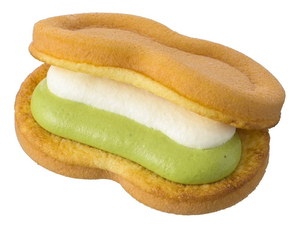 「スフレワッフル（宇治抹茶＆ミルク）」税込み248円