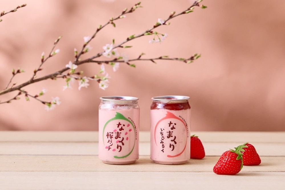 左から「桜パンチ」、「いちごみるく」