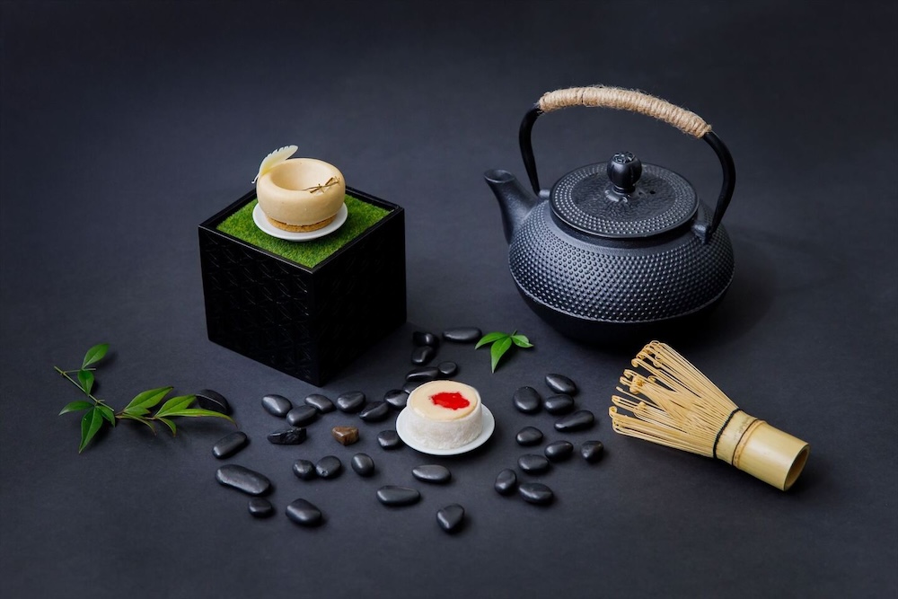 「抹茶×ほうじ茶のアフタヌーンティー」イメージ