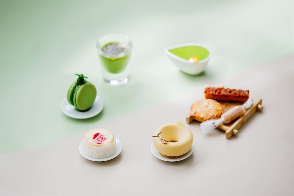 「抹茶×ほうじ茶のアフタヌーンティー」イメージ