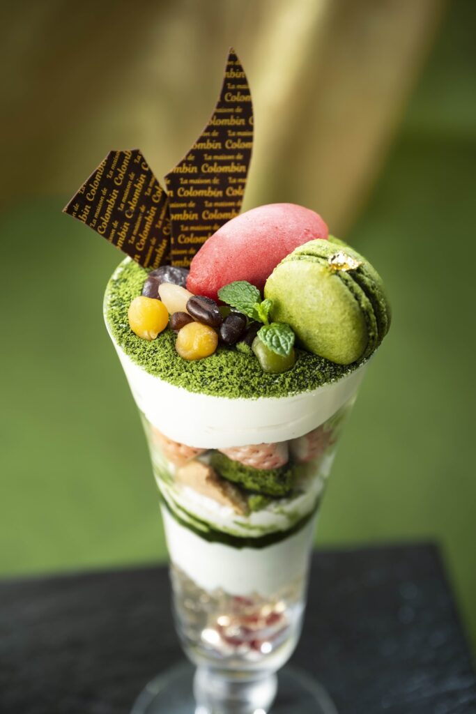 「新緑のパフェ」イメージ