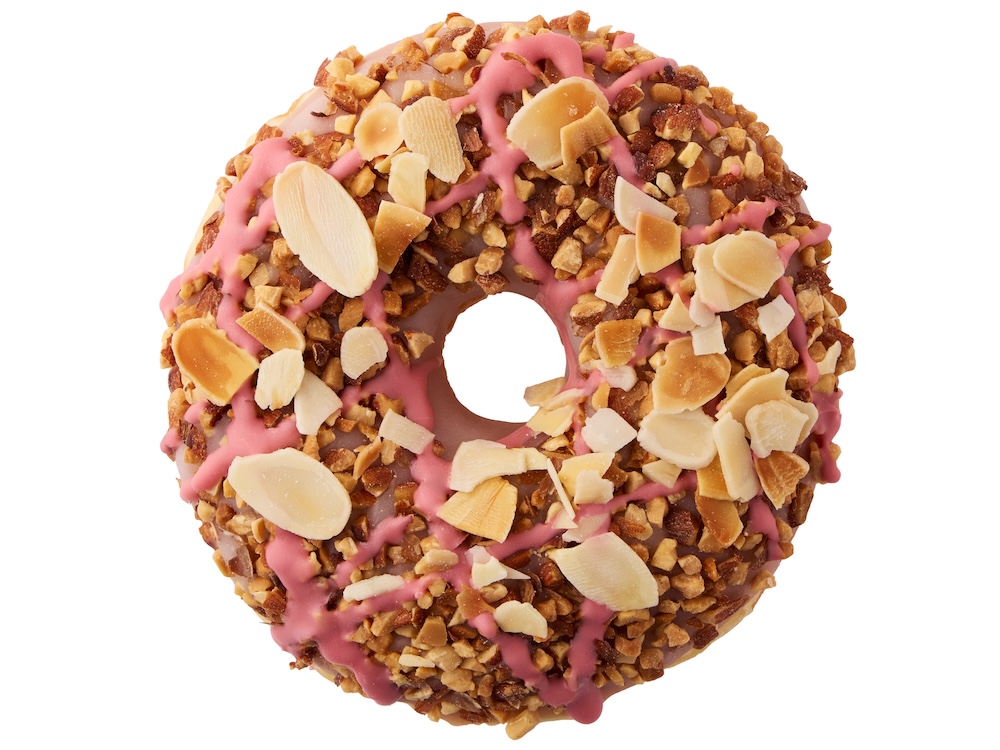 「アーモンドストロベリーレイズド」税込み580円