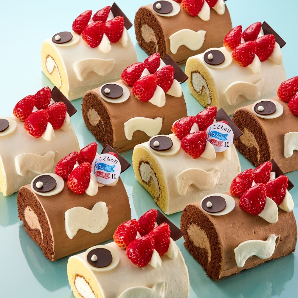 2種展開される「こいのぼりロール」各・税込み1,200円