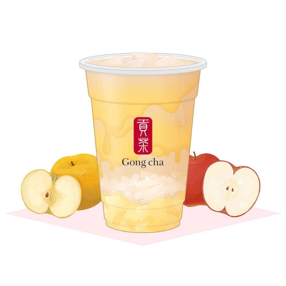 「林檎と梨のミルクティー」イメージ