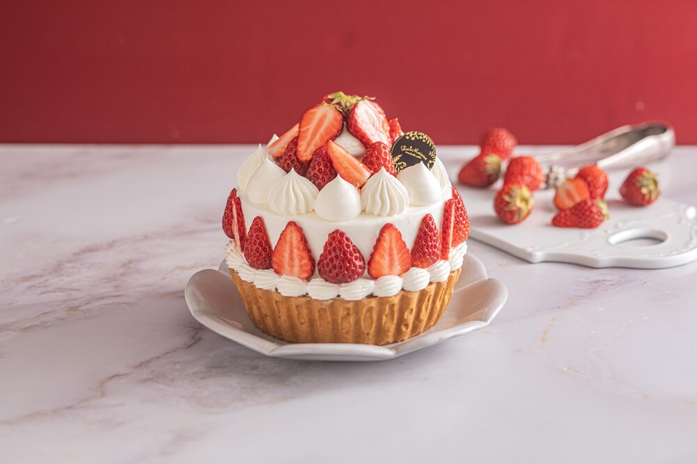 「伊豆HOLLY'S紅ほっぺのショートケーキタルト」イメージ