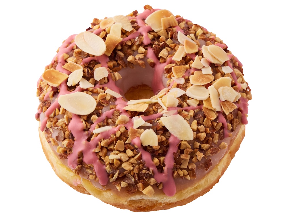 「アーモンドストロベリーレイズド」税込み580円