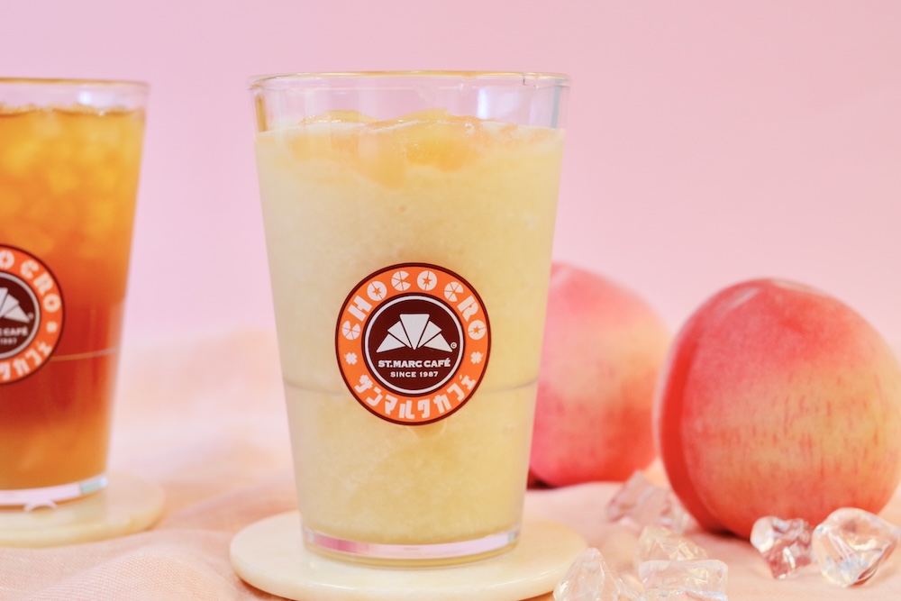 「濃密ピーチスムージー」イメージ