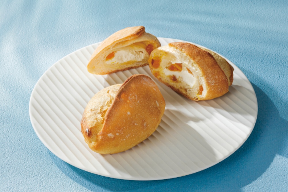 新作「マンゴークリームチーズブレッド」2個入り・税込み756円