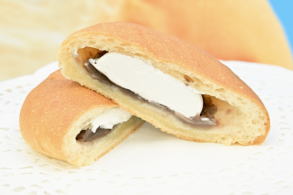 「も〜っちり食感ホイップあんぱん」税込み158円