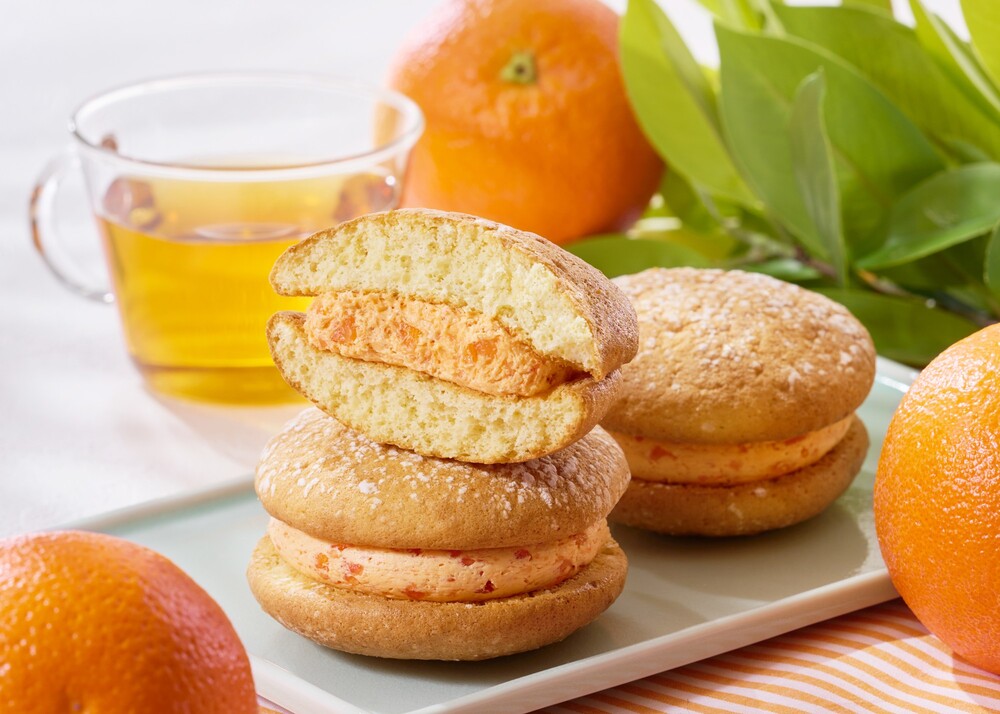 濃厚な甘さと爽やかな酸味の『ナボナブラッドオレンジ』が亀屋万年堂直販店舗・公式オンラインショップにて4月14日新発売!