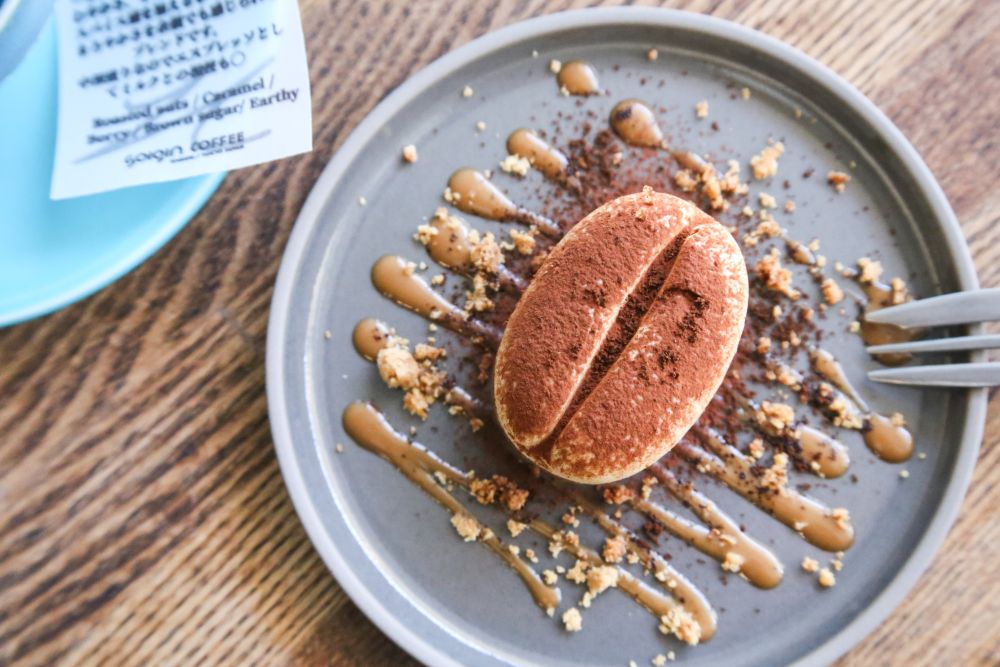 「コーヒー豆型のティラミス」税込み660円