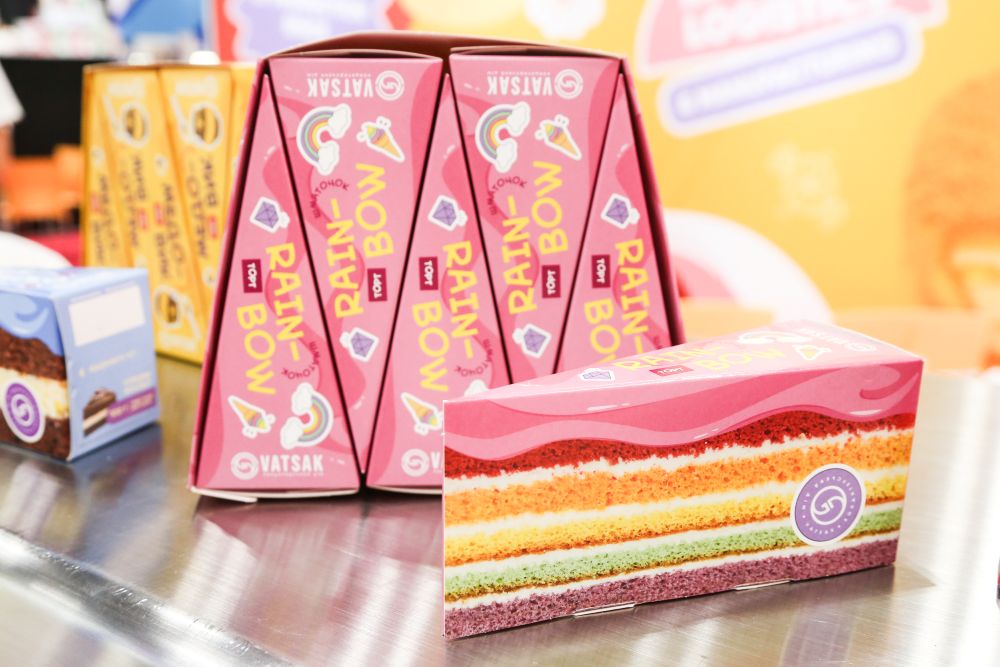 ウクライナ拠点の「VATSAK」が取り扱うケーキ「レインボー」イメージ