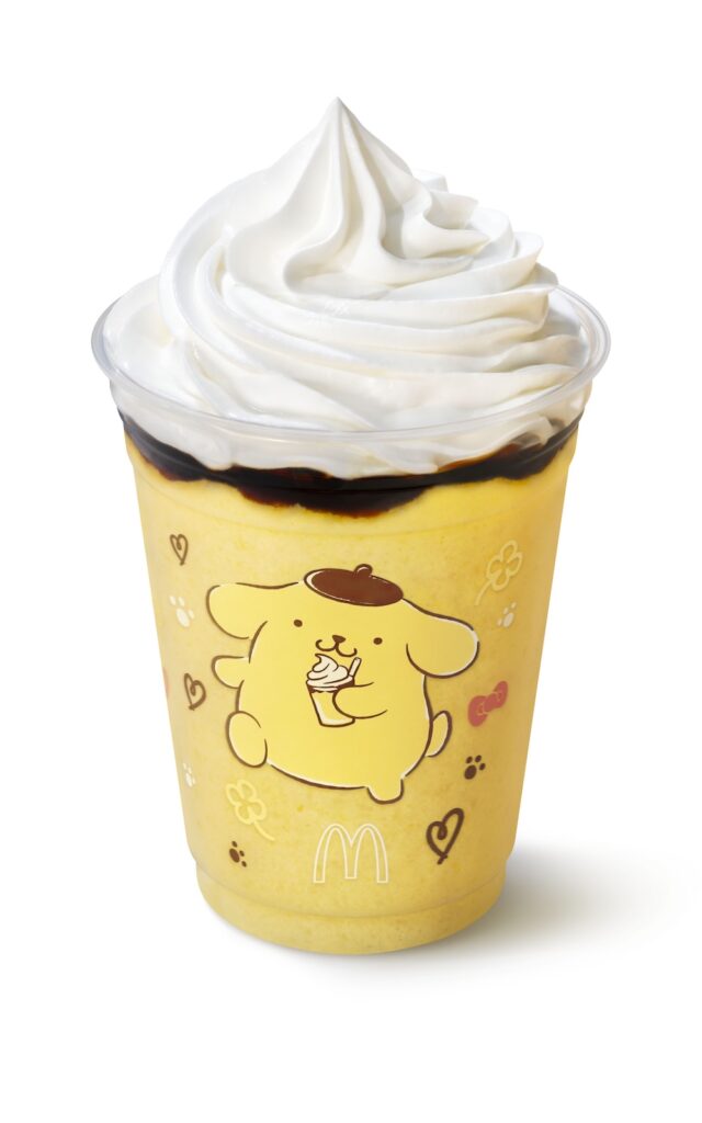 「ポムポムプリンのクリーミープリンフラッペ」イメージ