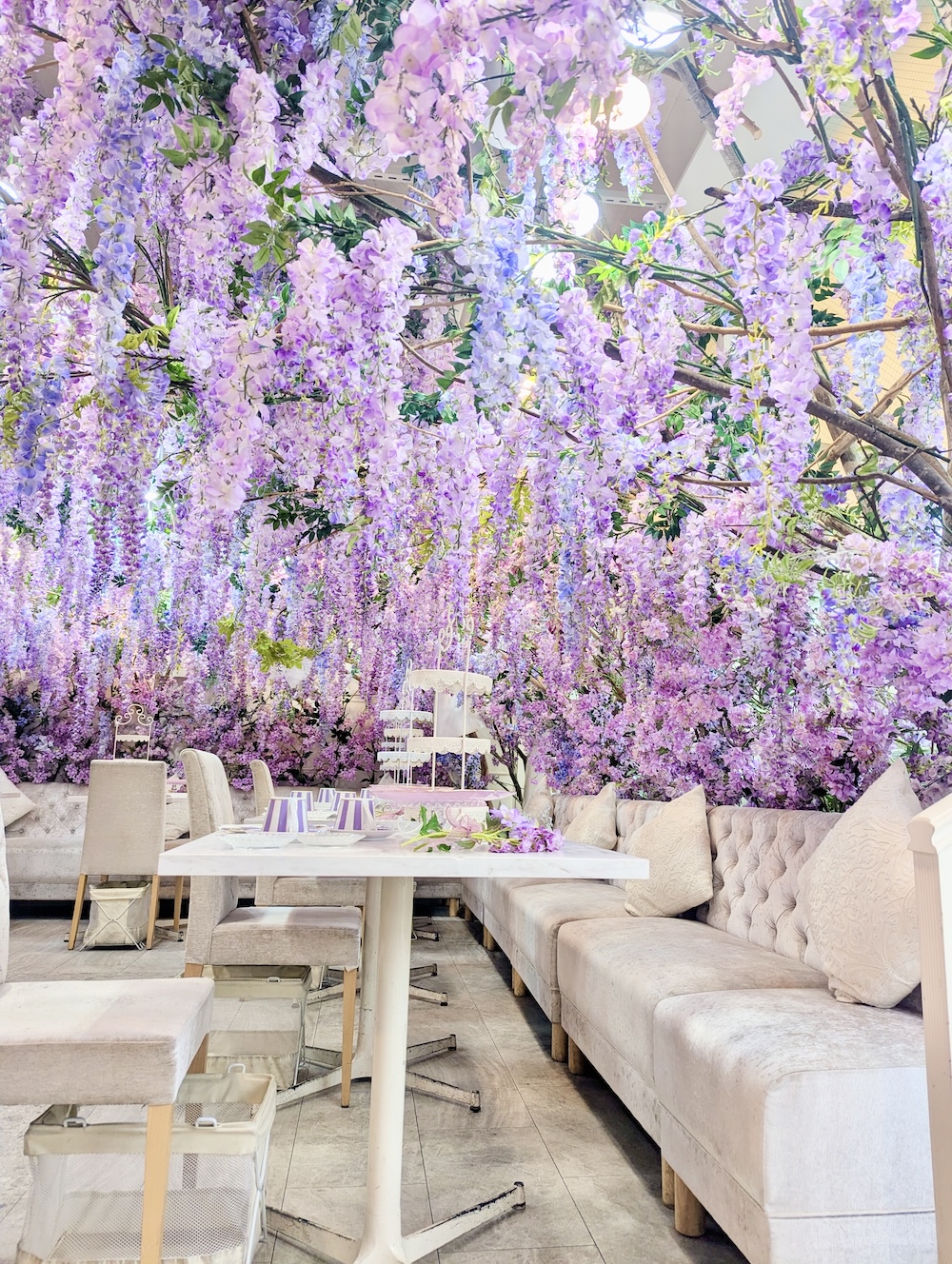 「Wisteria Fairy Garden Afternoon Tea」イメージ