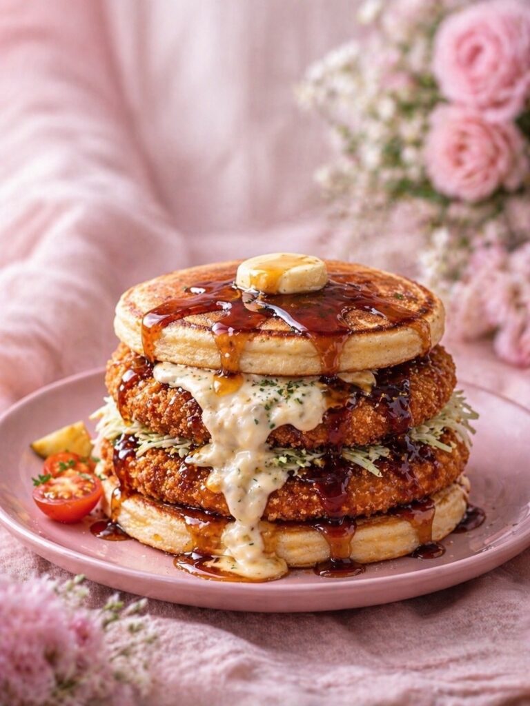 「悪魔の甘じょっぱバーガー」イメージ