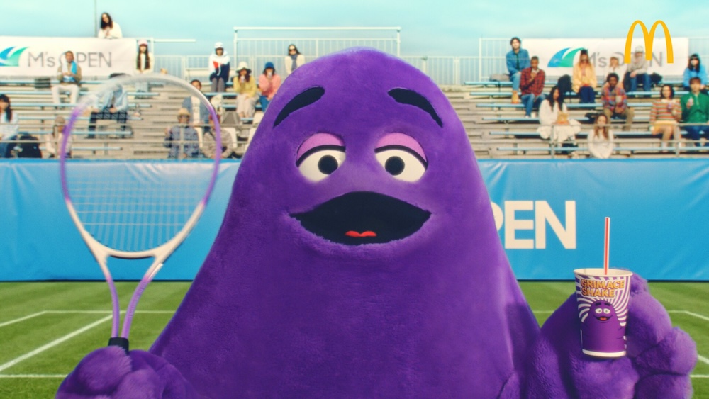 グリマスシェイク「やばいぞ。うまいぞ。」篇ビジュアル