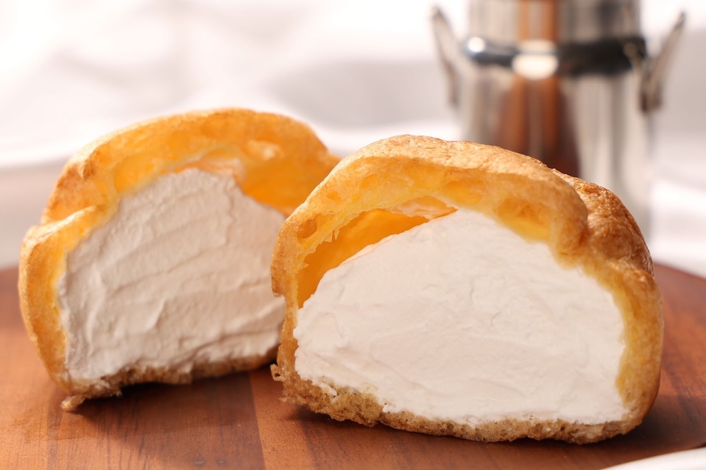 「ツインシューミルククリーム＆ホイップ」イメージ