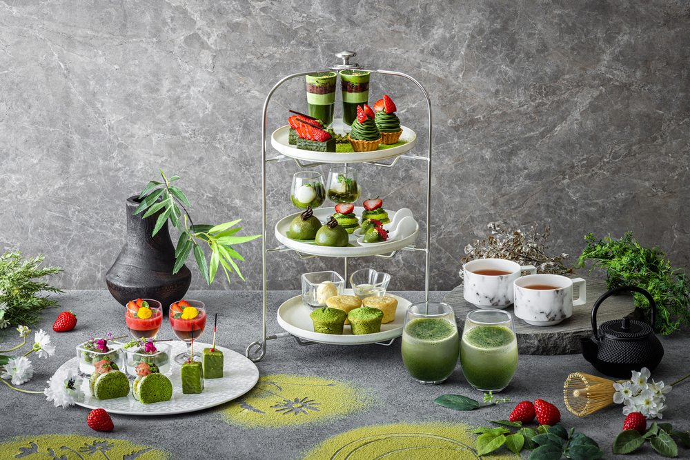 「抹茶アフタヌーンティーセット~祇園辻利コラボレーション~」イメージ