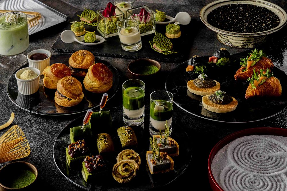 「ストリームアフタヌーンティー～GREEN MEETS SESAMI～」イメージ