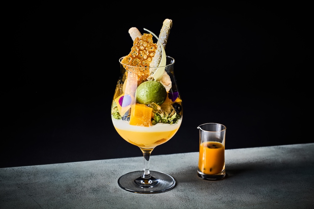 「マンゴーと抹茶のパフェ」イメージ