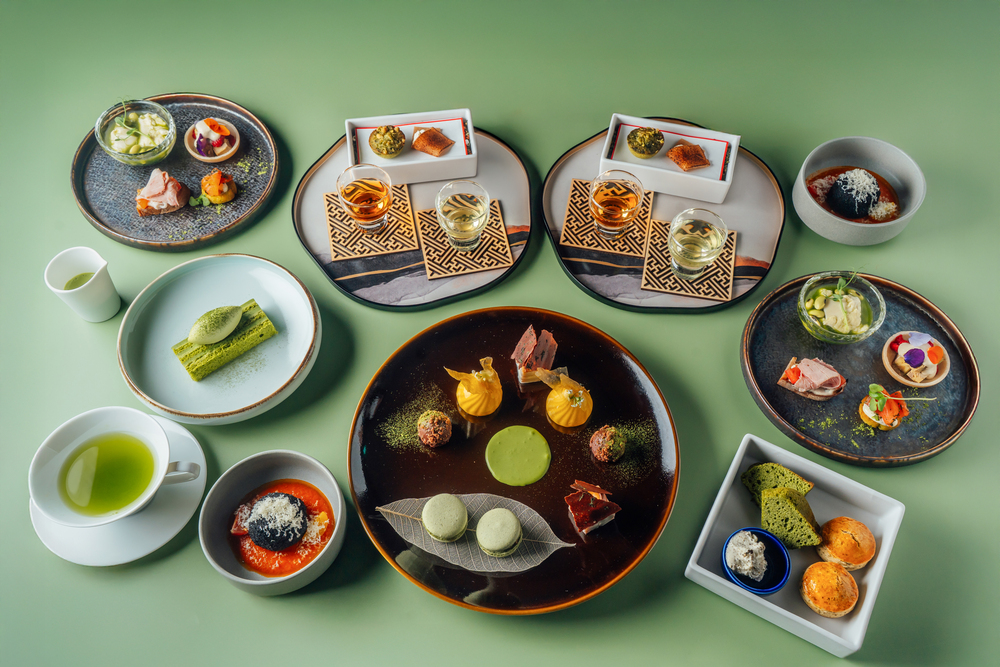 「京都 福寿園×コートヤード・バイ・マリオット福井 宇治茶アフタヌーンティー」イメージ