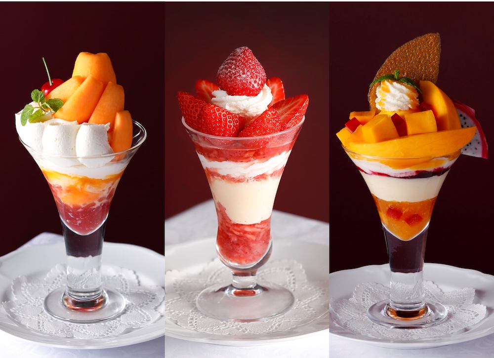 「資生堂パーラー 銀座本店サロン・ド・カフェ」5月限定パフェのイメージ