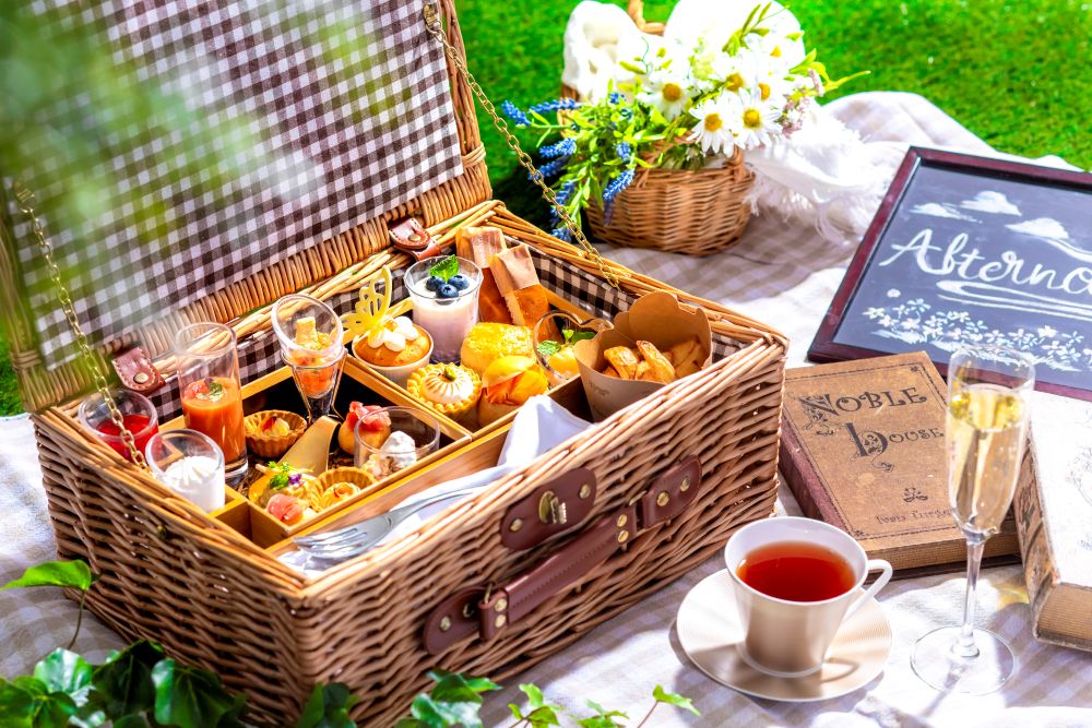 「新緑ピクニック アフタヌーンティーセット」イメージ