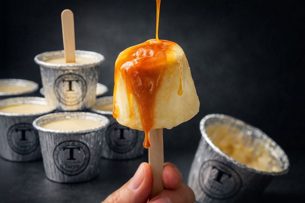 「生プリンアイス」イメージ