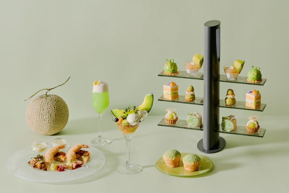 「ザ メロン シーズン パルフェ アフタヌーンティー（THE MELON SEASON Parfait Afternoon Tea）」イメージ