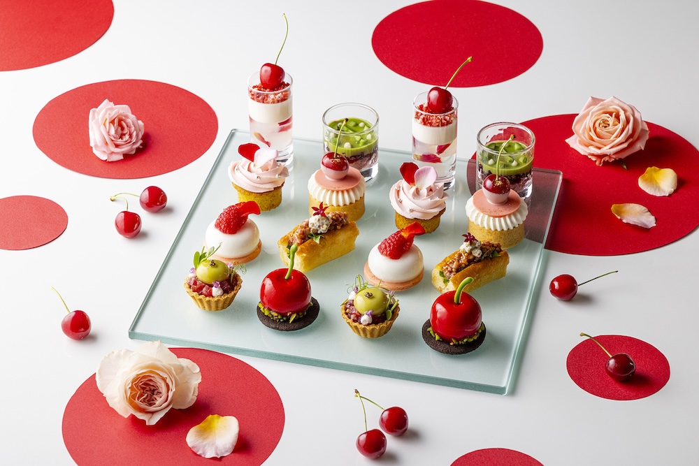 「チェリー＆ローズ アフタヌーンティー “ラ・フルール”」イメージ