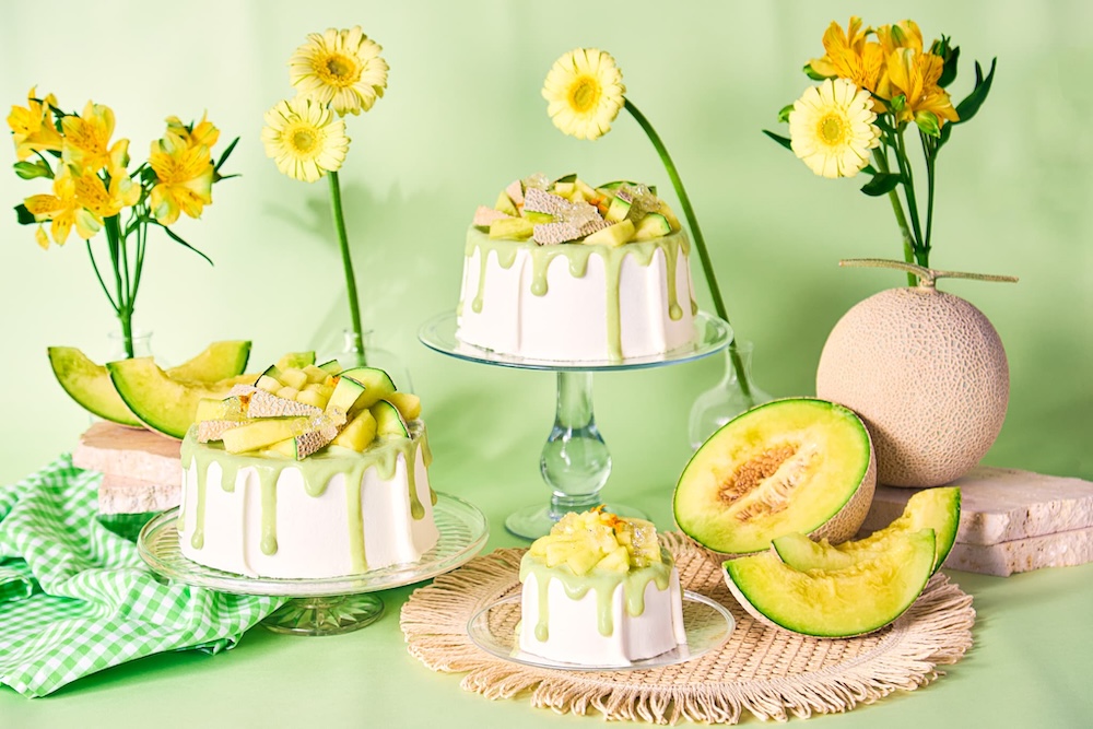 シフォンケーキ「フレッシュ完熟メロン」イメージ