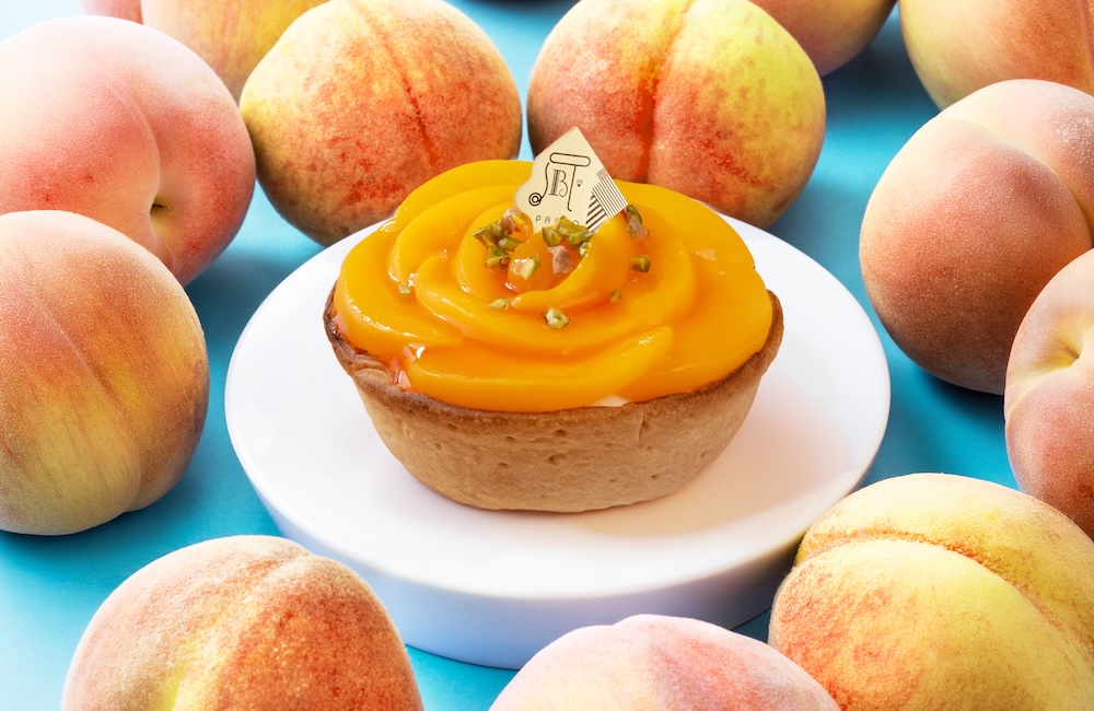 「パブロとろけるピーチチーズタルト」イメージ