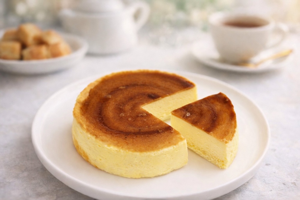 「ふんわり食感のどっしりプリンスフレ」イメージ