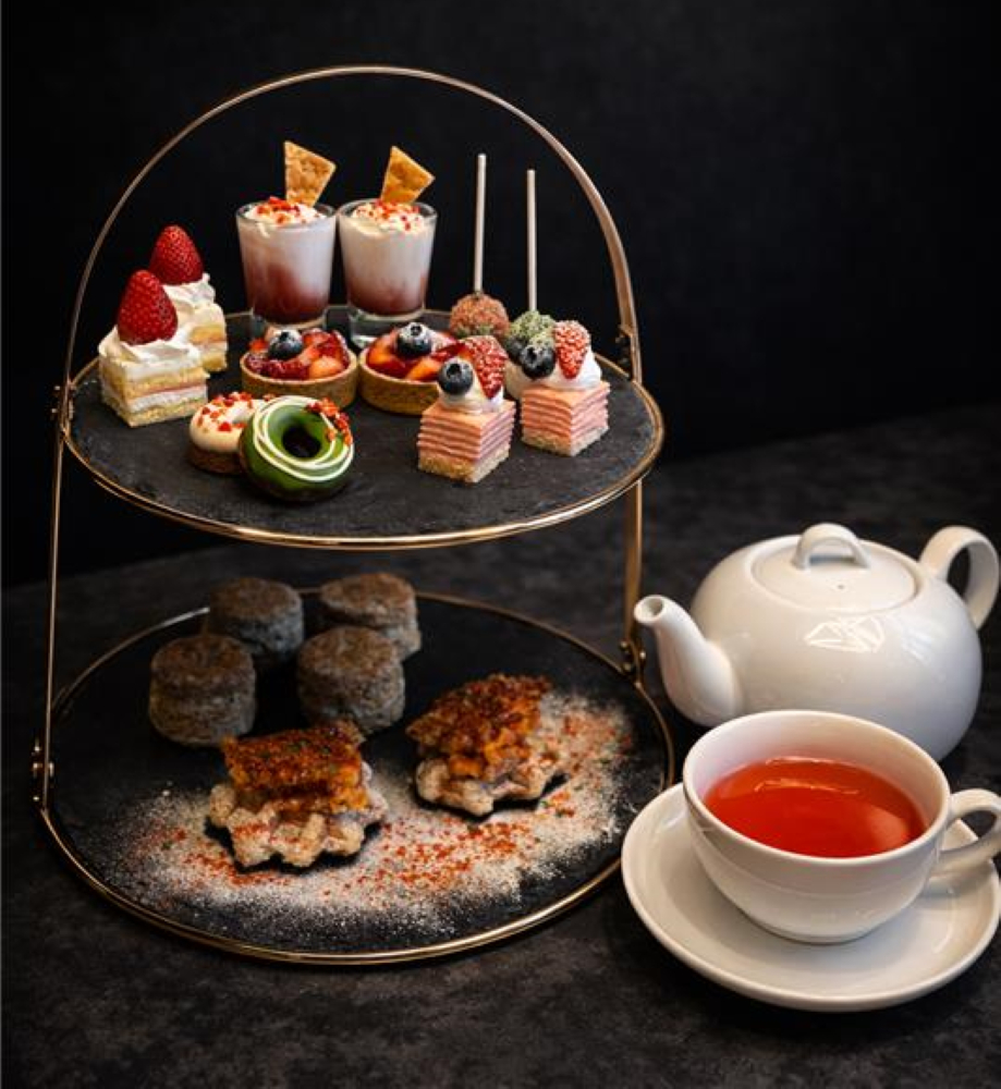 「ストロベリー×抹茶アフタヌーンティー」イメージ