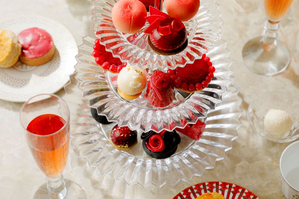 「サマーピーチ・クリスタルアフタヌーンティー」イメージ